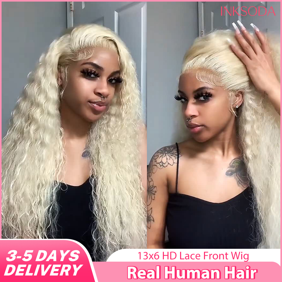 Lace Front Wigs - 220% Dichte 613 Blond 13x6 13x4