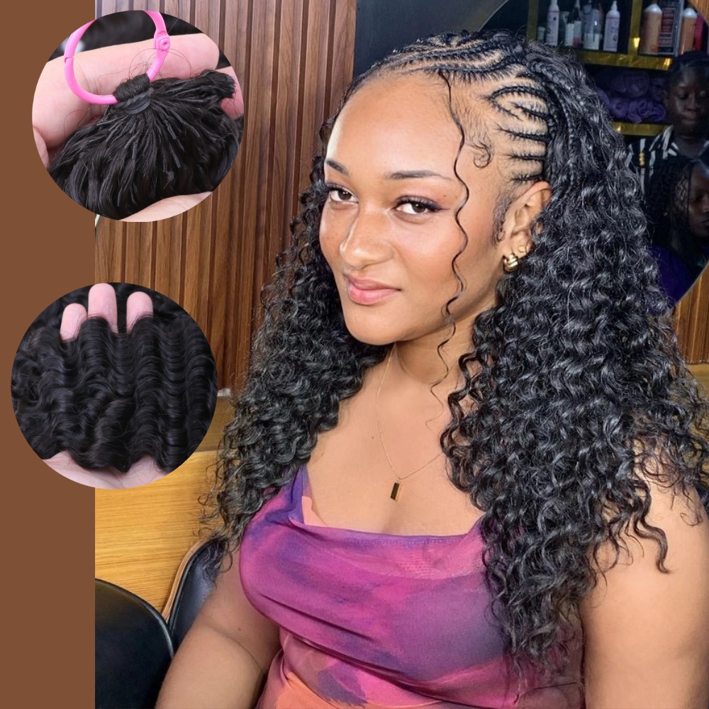 Hair Bundles - Echthaar für schwarze Frauen, 14 -