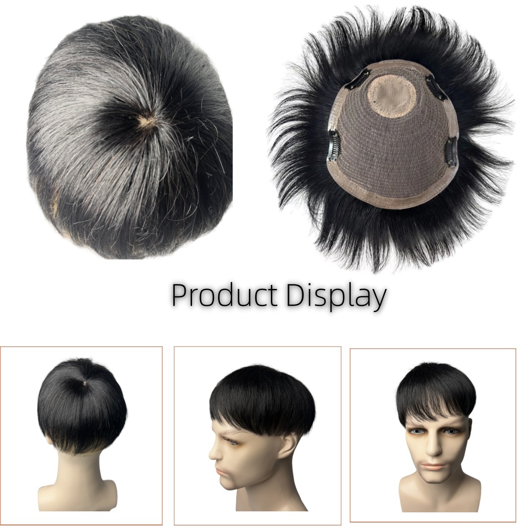 Natürliches schwarzes männlich – Seamless Clip In Hair Extensions Human Hair Bewertung und Preis