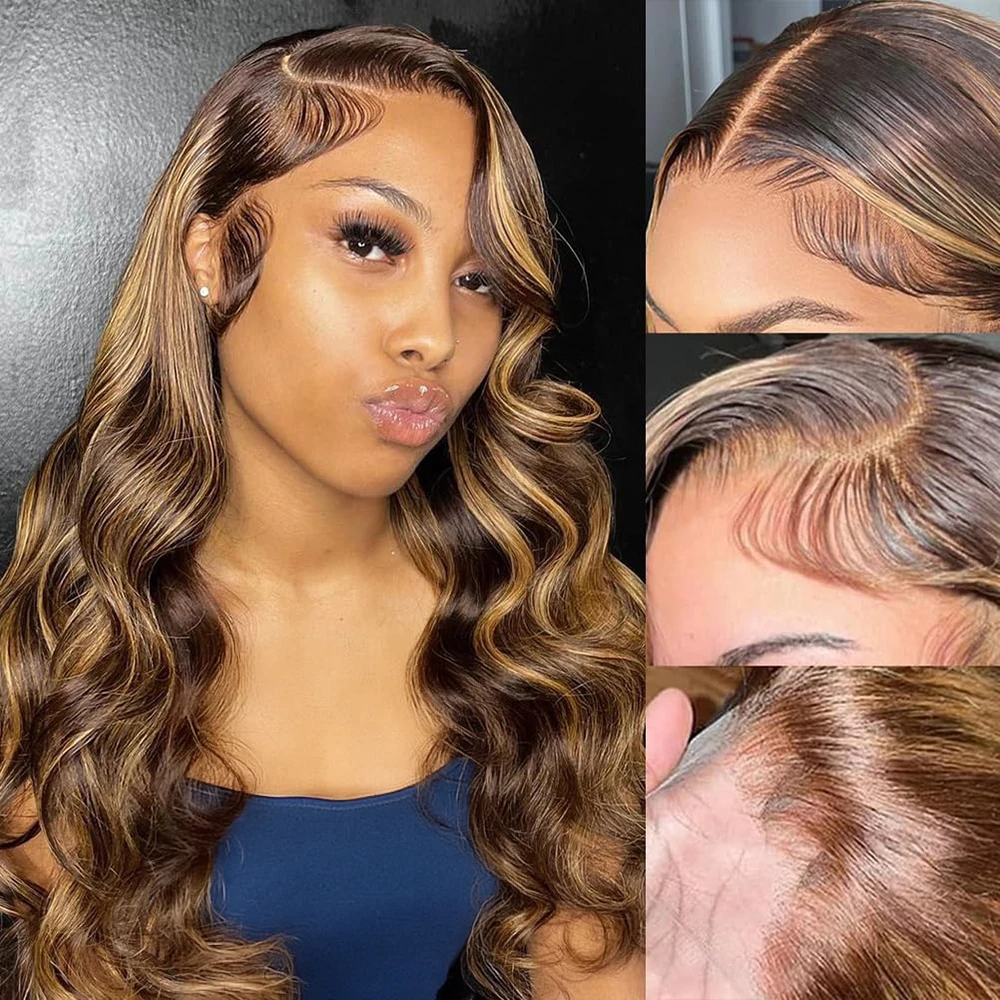 HD Highlight 46 Zoll 13x4 Body – Human Hair Wigs Bewertung und Preis