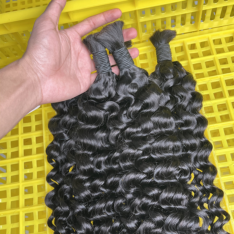 100% Echthaar zum Flechten Was – Water Wave Bulk Human Hair For Braiding Bewertung und Preis