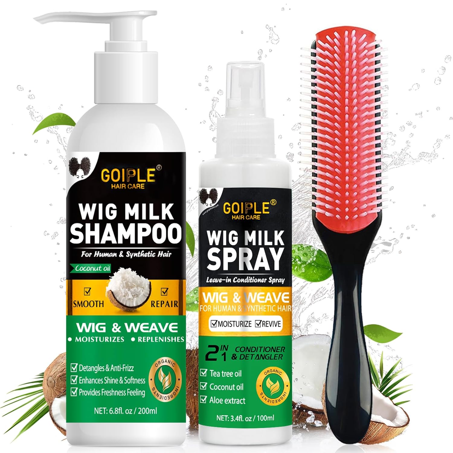 GOIPLE 3-in-1 Perückenpflege-S – Synthetic Wigs Bewertung und Preis