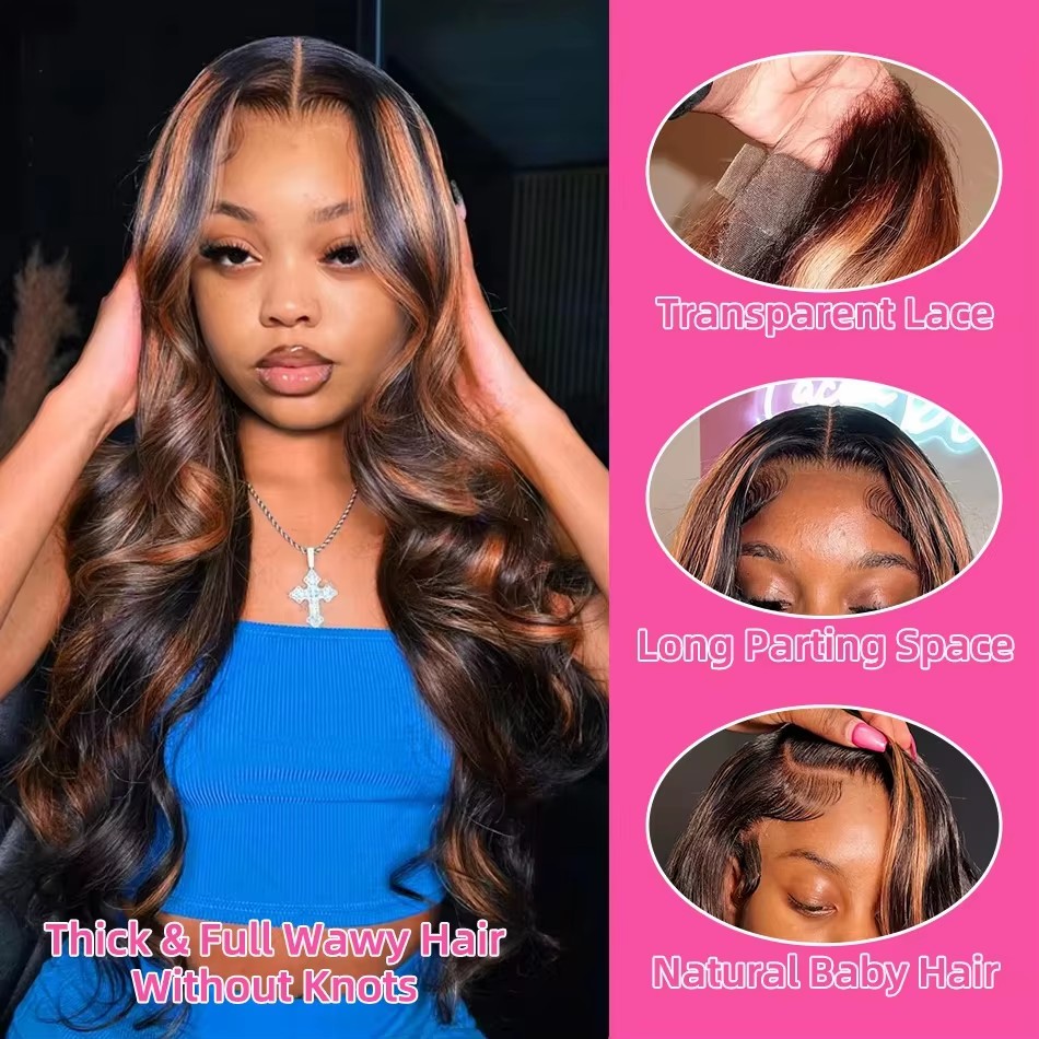 Highlight Ombre 13x4 Lace Fron – Lace Front Wigs Bewertung und Preis