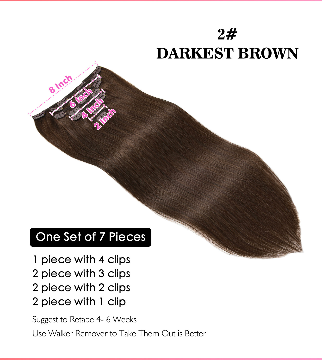 7 Stück Clip-in-Haarverlängeru – Seamless Clip In Hair Extensions Human Hair Bewertung und Preis