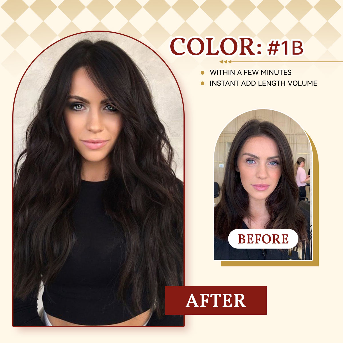 12A Natürliche Welle Clip Ins  – Seamless Clip In Hair Extensions Human Hair Bewertung und Preis