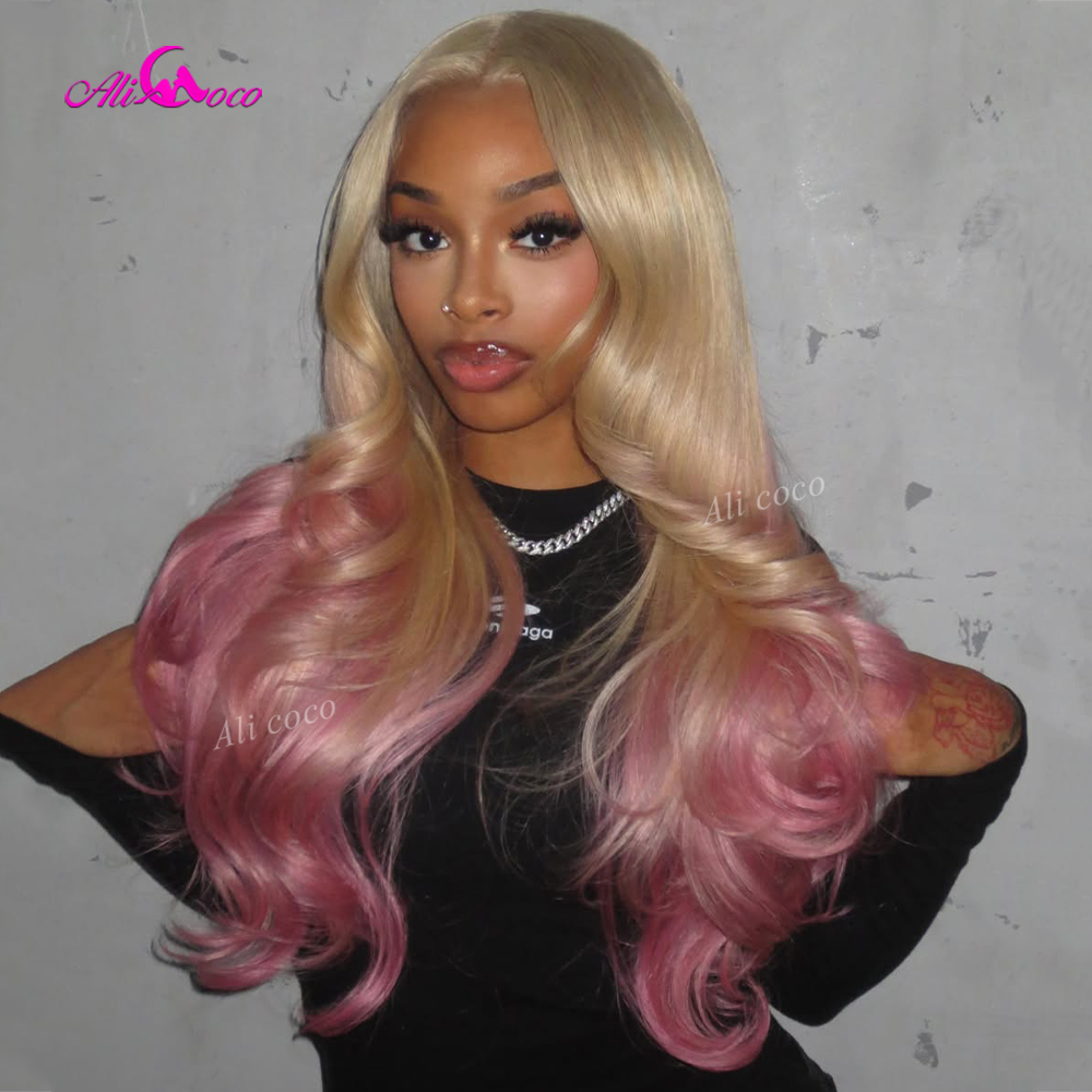 180 Dichte Macaron-Pulver 613  – 613 Blonde Body Wave Lace Front Wig Bewertung und Preis