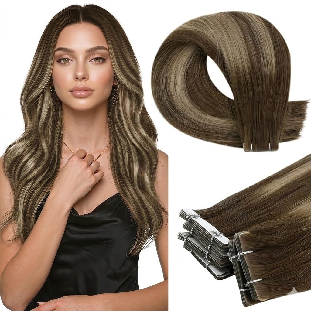 Full Shine Virgin Injection Ta – Invisible Tape In Extensions Real Hair Bewertung und Preis
