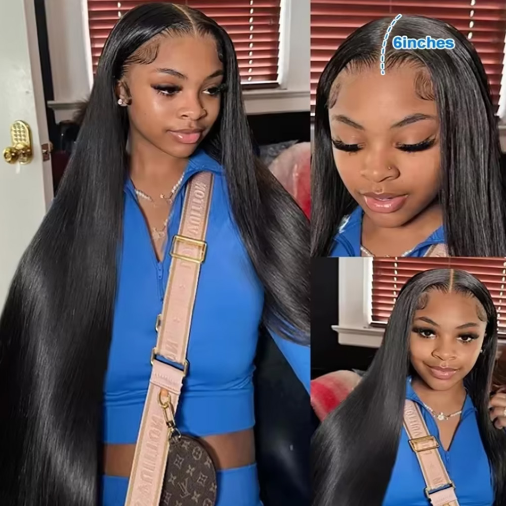Natürliche schwarze, seidig gl – Lace Front Wigs Bewertung und Preis