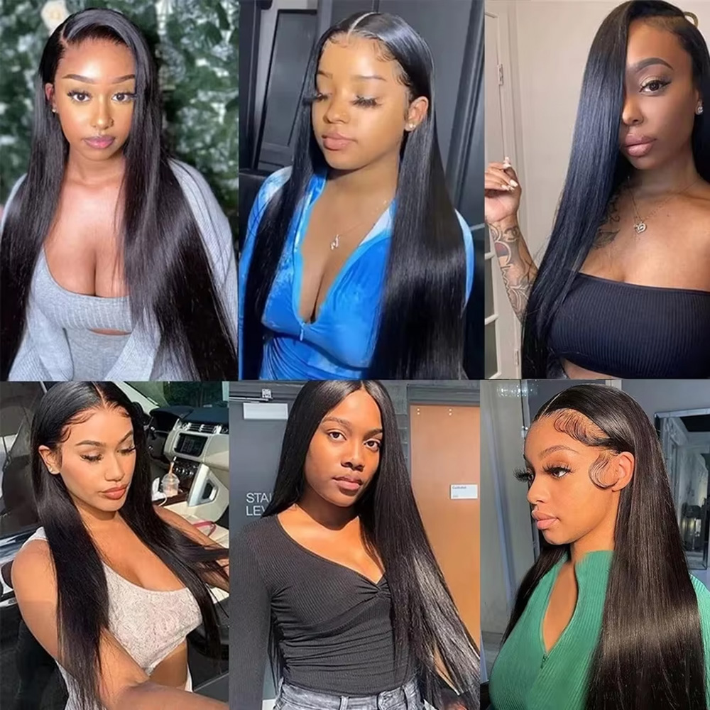 Natürliche schwarze, seidig gl – Lace Front Wigs Bewertung und Preis