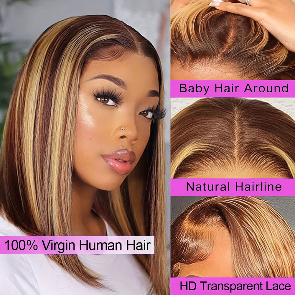 Gerade kurze Bob-Perücke aus E – Glueless Wear And Go Human Hair Wig Bewertung und Preis