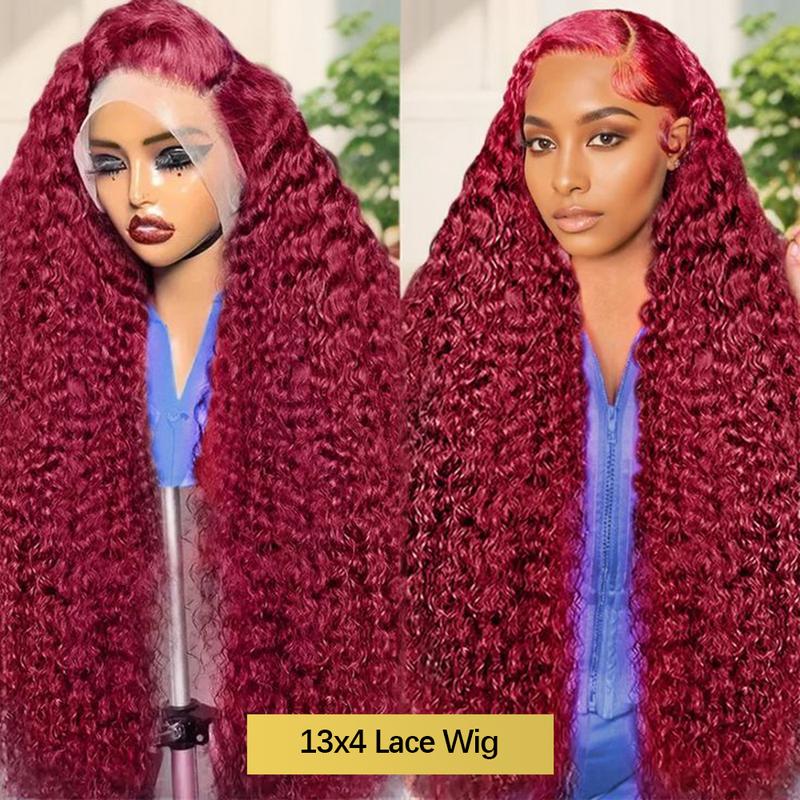 99j Deep Wave Lace Front Echth – Hd Lace Frontal Wig Human Hair Pre Plucked Bewertung und Preis
