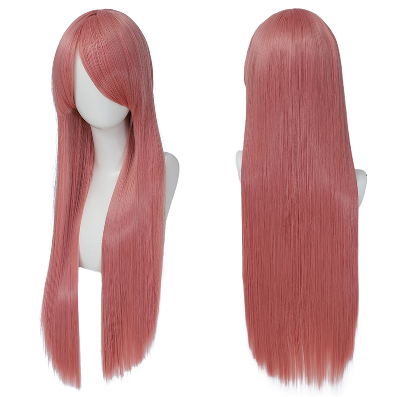 Bunte lange gerade Kunsthaar-P – Synthetic Braided Wigs For Black Women Bewertung und Preis
