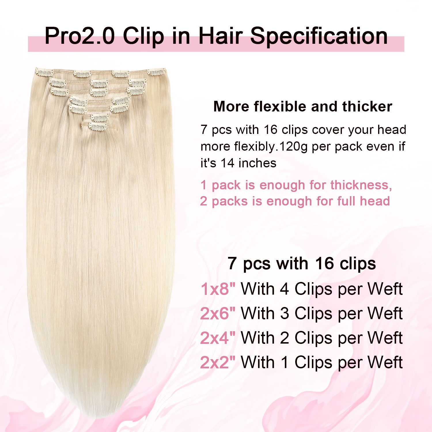 Clip-in Extensions aus Echthaa – Seamless Clip In Hair Extensions Human Hair Bewertung und Preis