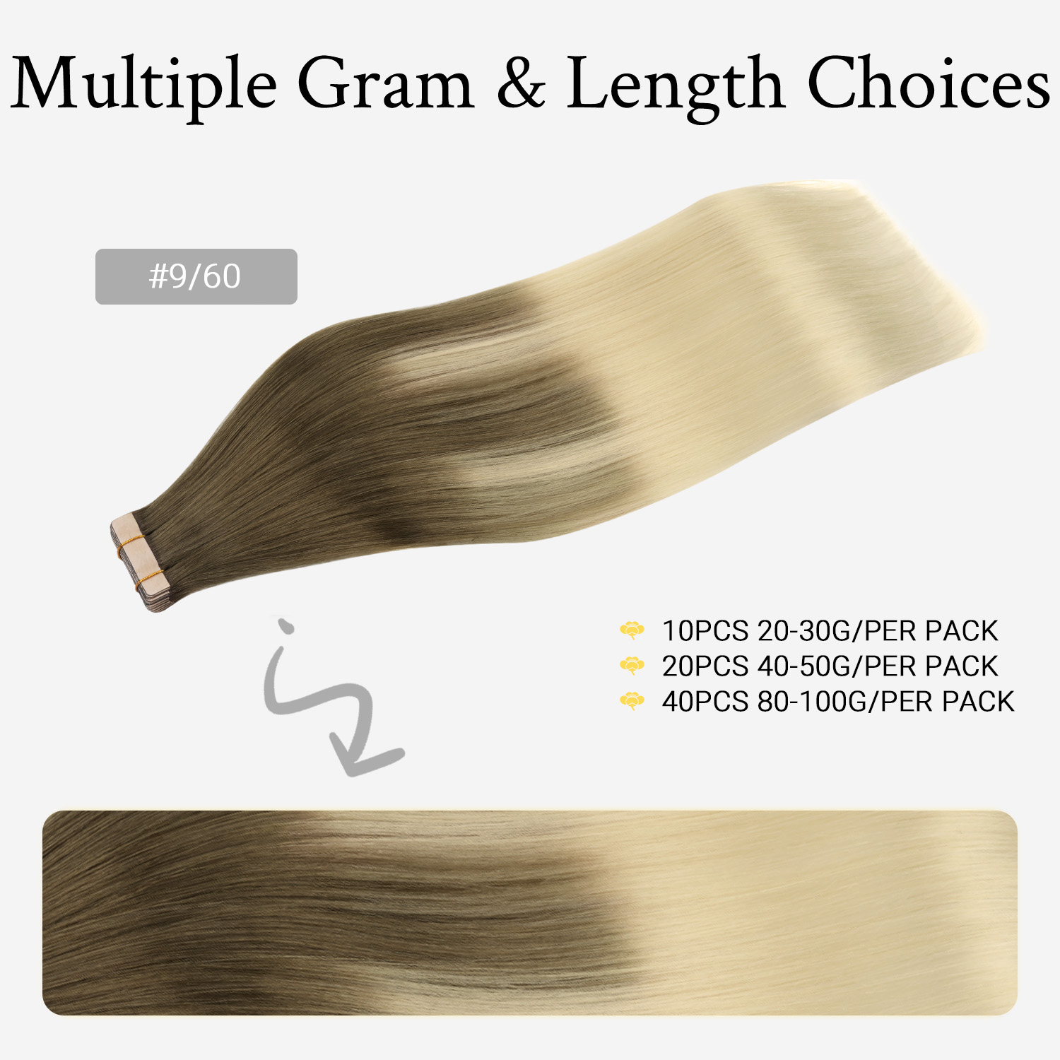 Sunmofavo Unsichtbare Tape-In- – Invisible Tape In Extensions Real Hair Bewertung und Preis